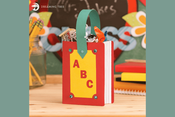 Book Treat Bag SVG for 3D SVG Life Events And Celebrations