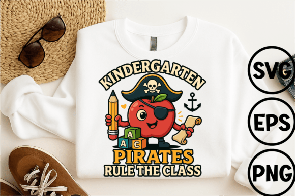 Kindergarten Pirates Rule the Class Graphics