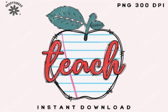 Retro Teach Png, T-Shirt Designs